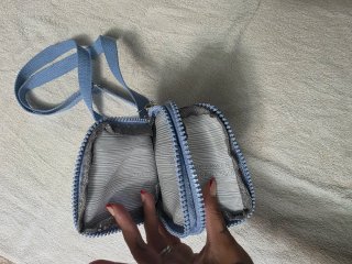Bolso cómodo azul