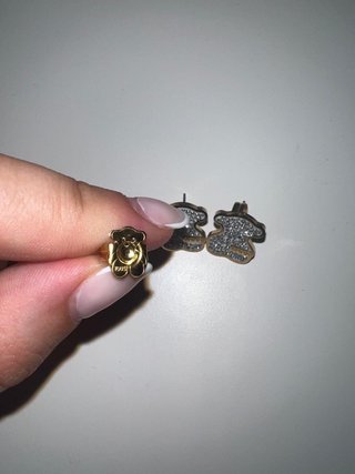 Pendientes Tous Oso Brillantes