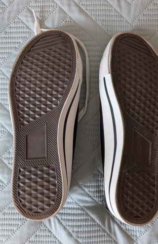 Zapatillas lona mujer/niña T37 negras
