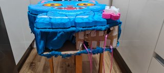 Piñata gigante Huntrix (Tigre Derpy) - Artesanal