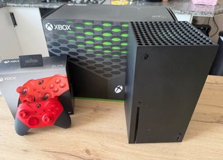 Xbox Series X Negra 1TB y mando ELITE