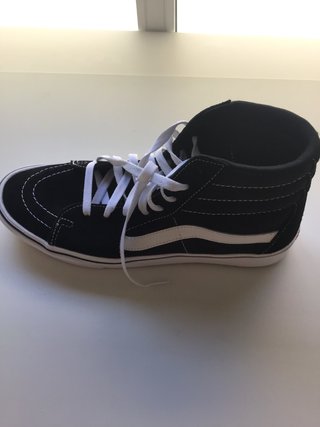 Zapatillas altas Vans negras de hombre -- Talla 44