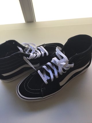 Zapatillas altas Vans negras de hombre -- Talla 44
