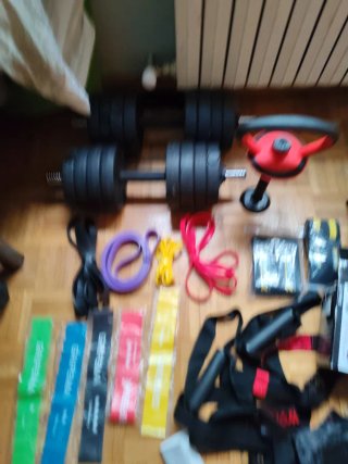 Set de entrenamiento TRX y bandas