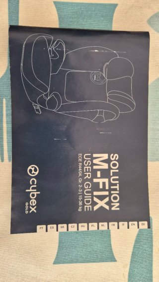 Silla Coche Cybex Gold Solution M-Fix ISOFIX