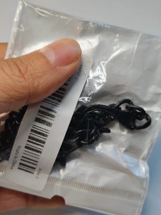 Collana girocollo serpente nero