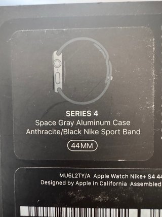 Apple Watch Serie 4 44mm GPS Negro