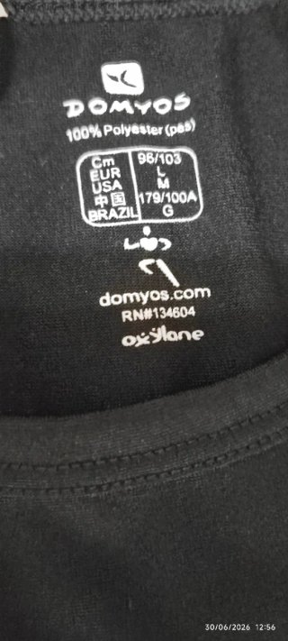 Camiseta deportiva Domyos hombre  talla L