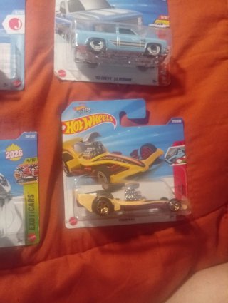 Lote 4 coches Hot Wheels