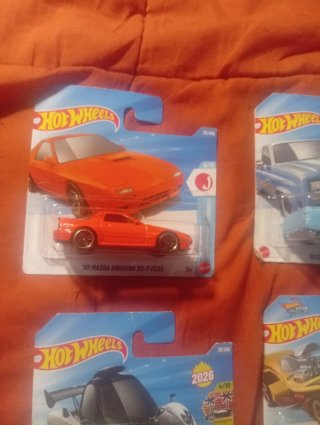 Lote 4 coches Hot Wheels