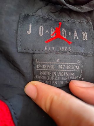 Chaqueta Jordan Original para niño