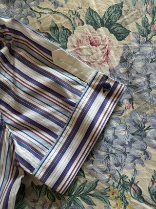 Camicia Nara Camicie righe viola e bianche S