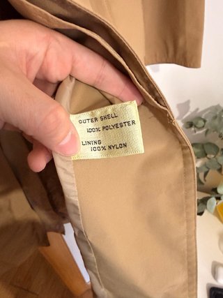 Gabardina Cortefiel Beige