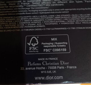 Colorete Dior Rouge Blush Auténtico 962 Poison.