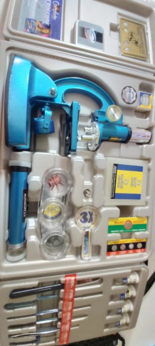 Kit Microscopio Infantil 3X 21X