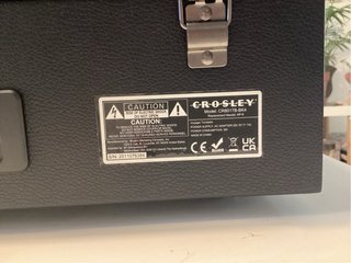 Giradischi Crosley Voyager Nero CR8017B-BK4