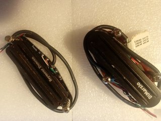 Pastillas Guitarra  Seymour Duncan y DiMarzio