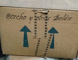 Piezas de corcho para belenes