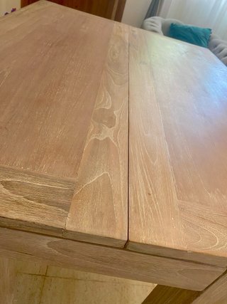 Mesa comedor extensible madera