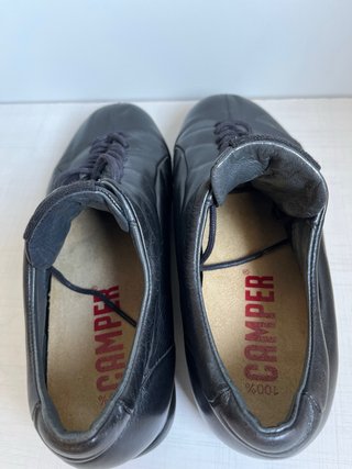 Zapatillas Camper Negras Piel