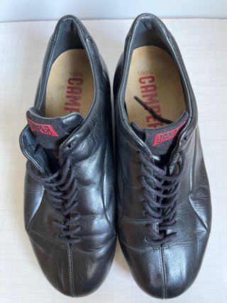 Zapatillas Camper Negras Piel