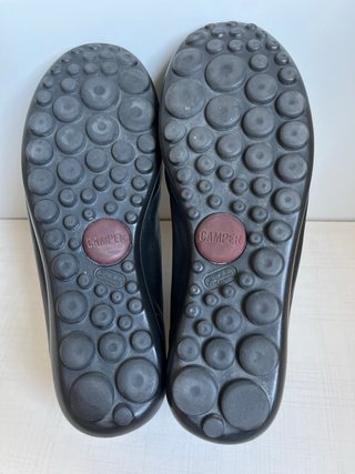 Zapatillas Camper Negras Piel