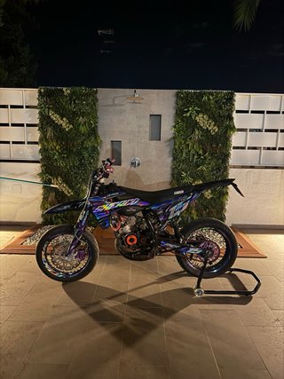 Sherco SM-RS 50 Supermotard Morada.