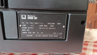 Proyector Sankyo Sound 301 Súper 8 - En Caja
