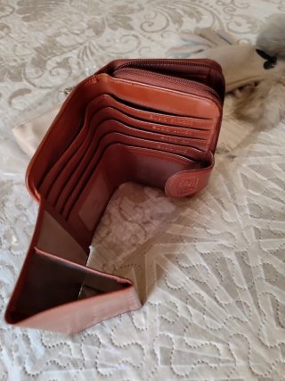 Lote guantes, cartera y monedero