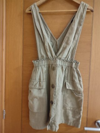 Falda peto verde militar