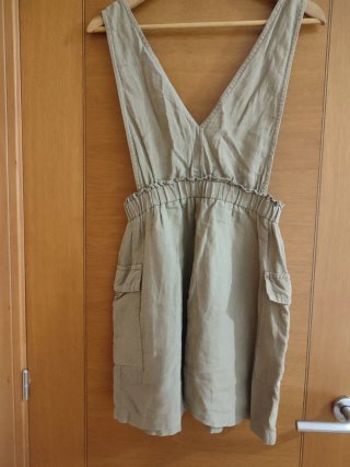 Falda peto verde militar
