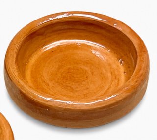 Cazuela y platos di terracotta per presepi