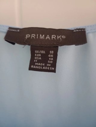 Blusa tirantes mujer azul