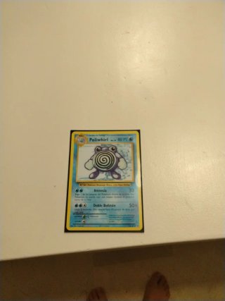Carta Pokémon Poliwhirl Fase 1