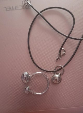 Pendientes Aro Plata con Bola