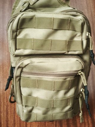 Bandolera Táctica MIL-TEC 10L Beige