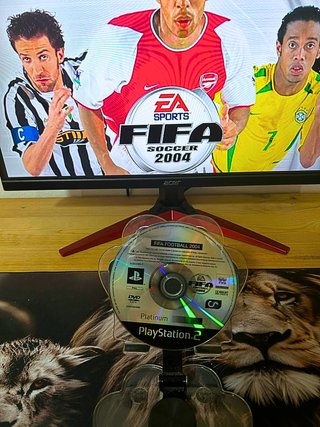 🇪🇸 FIFA Football 2004 PS2 Platinum Completo