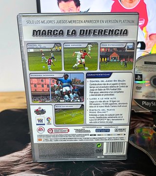 🇪🇸 FIFA Football 2004 PS2 Platinum Completo