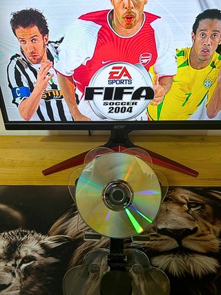 🇪🇸 FIFA Football 2004 PS2 Platinum Completo