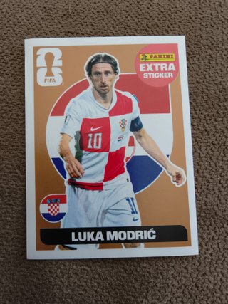 Cromo Luka Modric Panini Extra Mundial 2026