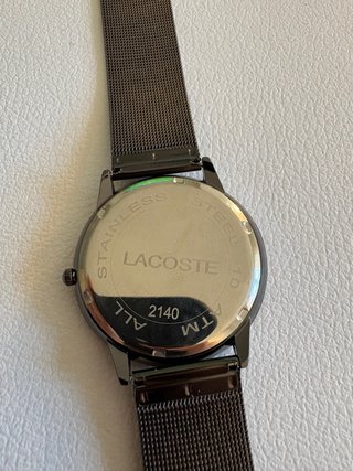 Reloj Lacoste Negro y Gris