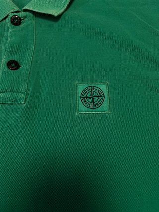 Polo Stone Island Junior Verde Talla XS