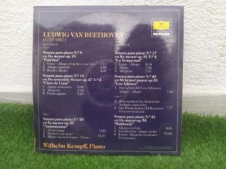 Vinilo Beethoven: Sonatas Piano - Wilhelm Kempff