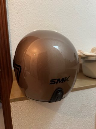Casco SMK Retro Moto Poco Uso Talla M
