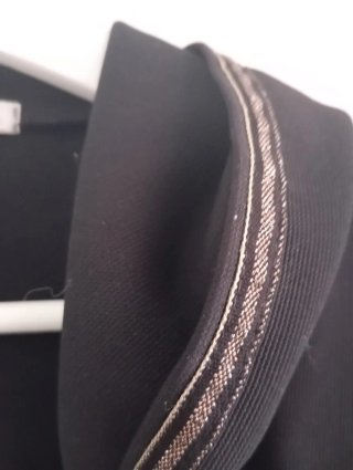 Sudadera con capucha negra mujer