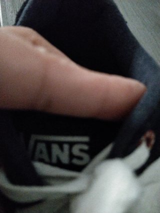 Zapatillas Vans Negras y Blancas