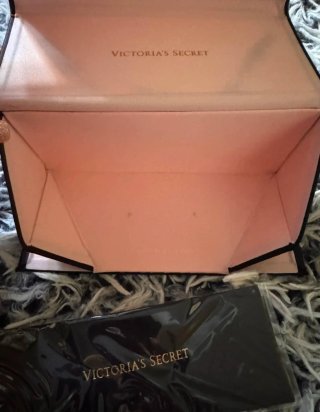 Funda Gafas Victoria's Secret Negra y Rosa