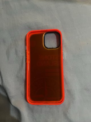 Funda iPhone 15 Stone Island Roja