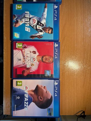 Pack FIFA PS4: 16, 17, 18, 19, 20, 22