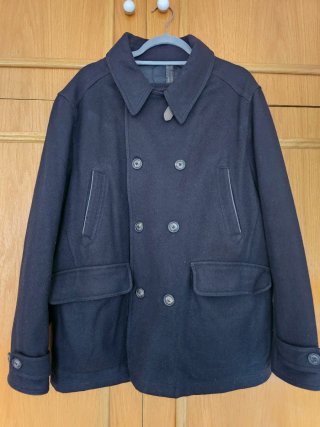Abrigo Massimo Dutti Hombre Azul Marino Talla M